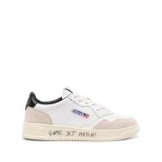 Witte Sneakers voor een Stijlvolle Look Autry , White , Heren