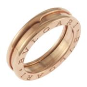 Pre-owned Rose Gold rings Bvlgari Vintage , Pink , Dames