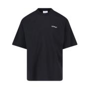 Zwarte T-shirts en Polos Off White , Black , Heren