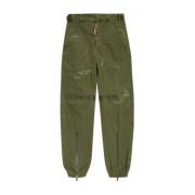 Groene Casual Broek Dsquared2 , Green , Heren