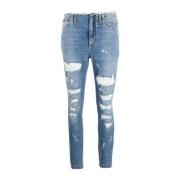 Klassieke Denim Jeans Dolce & Gabbana , Blue , Dames