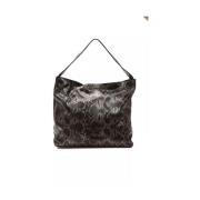 Python Print Leren Schoudertas Pompei Donatella , Gray , Dames