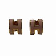 Pre-owned Metal hermes-jewelry Hermès Vintage , Brown , Dames