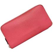 Pre-owned Canvas wallets Hermès Vintage , Pink , Dames