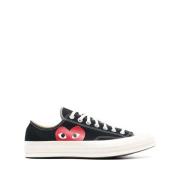 Chuck Taylor 1970s Lage Sneakers Comme des Garçons Play , Black , Here...