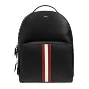 Rugzak met logo Bally , Black , Heren