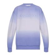 Sweatshirt met logo JW Anderson , Purple , Dames