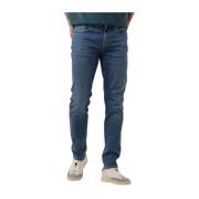 Slimmy Tapered Jeans 7 For All Mankind , Blue , Heren