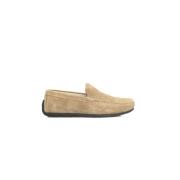 Heren Leren Driver Mocassins Cerruti 1881 , Beige , Heren