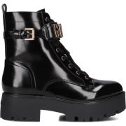 Stijlvolle zwarte veterschoenen Guess , Black , Dames