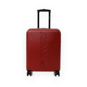 K-Air Cabin Trolley Small - De Ultieme Weekendtas K-Way , Red , Dames