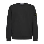 Grijze Crew Neck Sweatshirt Stone Island , Gray , Heren