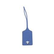 Leren Dames Sleutelhanger Accessoires Trussardi , Blue , Unisex