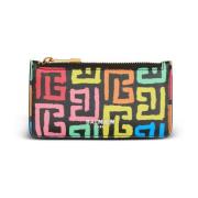 Multicolor PB Labyrinth kalfsleren portemonnee Balmain , Multicolor , ...