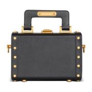 Camera tas in doosleer Balmain , Black , Heren