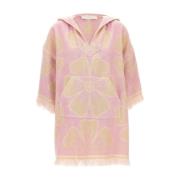 Roze Bloemen Handdoek Jurk Zimmermann , Pink , Dames