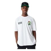 Boston Celtics Grafisch T-shirt New Era , White , Heren