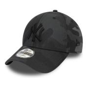 Camouflage Yankees Essential League Cap New Era , Black , Heren