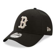 Zwarte Red Sox League Essential Pet New Era , Black , Heren