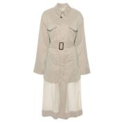 Trench Coats Maison Margiela , Beige , Dames