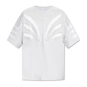 T-shirt met logo Adidas Originals , Gray , Heren