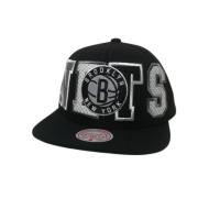 Zwarte Nets Varsity Snapback Pet Mitchell & Ness , Black , Unisex