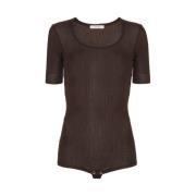 T-Shirts Lemaire , Brown , Dames