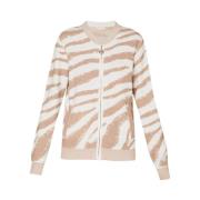 Witte Sweater Chic Logo Print Liu Jo , Multicolor , Dames