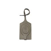 Leren Heren Sleutelhanger Accessoires Trussardi , Green , Unisex