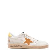 Witte Ball Star Sneakers Golden Goose , White , Heren