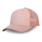 Roze Trucker Cap met Lof CB B7 VON Dutch , Pink , Heren