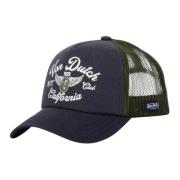 Marnego Crew11 Trucker Cap VON Dutch , Black , Heren