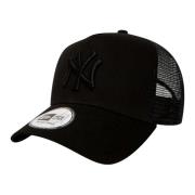 Zwarte Kinderen Trucker Pet Schone Stijl New Era , Black , Heren