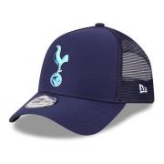 Iridescent Trucker Hat Tottenham Style New Era , Blue , Heren