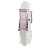 Pre-owned Stainless Steel watches Gucci Vintage , Pink , Dames