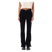 Zwarte Kick Flare Denim Jeans Amiri , Black , Dames