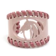 Pre-owned Leather bracelets Fendi Vintage , Pink , Dames