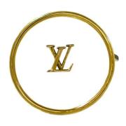 Pre-owned Metal louis-vuitton-jewelry Louis Vuitton Vintage , Yellow ,...