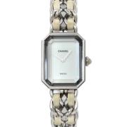 Pre-owned Stainless Steel watches Chanel Vintage , White , Dames