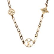 Pre-owned Metal louis-vuitton-jewelry Louis Vuitton Vintage , Yellow ,...