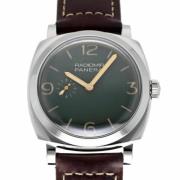 Pre-owned Stainless Steel watches Panerai Pre-owned , Green , Heren