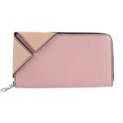 Pre-owned Leather wallets Alexander McQueen Pre-owned , Pink , Dames