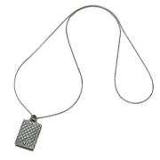 Pre-owned Silver necklaces Bottega Veneta Vintage , Gray , Dames