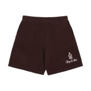 Chocolade Cashmere Shorts Sporty & Rich , Brown , Dames