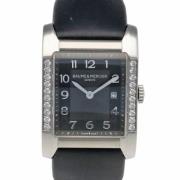 Pre-owned Stainless Steel watches Baume & Mercier Pre-owned , Black , ...