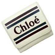 Pre-owned Leather wallets Chloé Pre-owned , White , Dames