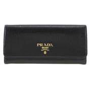 Pre-owned Fabric wallets Prada Vintage , Black , Dames