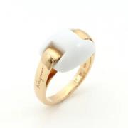 Pre-owned Rose Gold rings Salvatore Ferragamo Pre-owned , White , Dame...