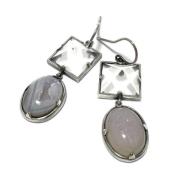 Pre-owned Silver earrings Bottega Veneta Vintage , Gray , Dames