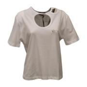 Korte Mouw T-shirt Gaëlle Paris , White , Dames